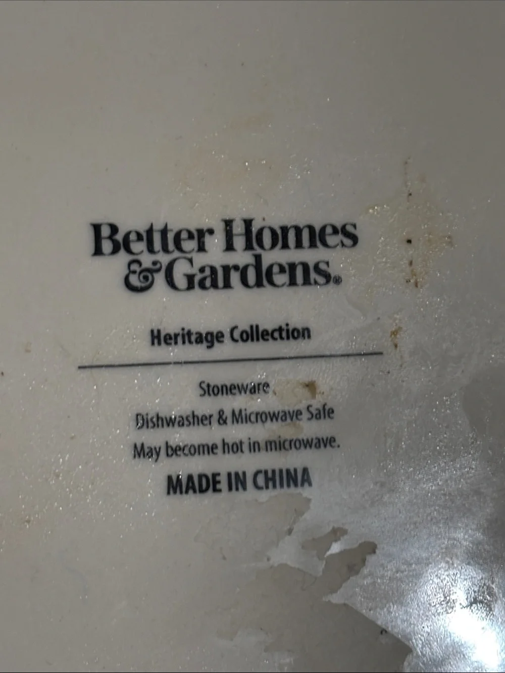 Better Homes & Garden Holiday  Winter Horses Decorative Dinner Plates